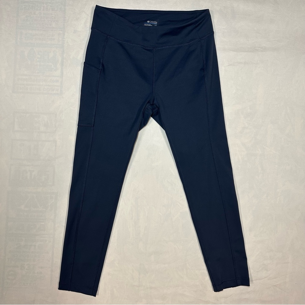 Columbia Blue 7/8 inseam Leggings Women’s Large